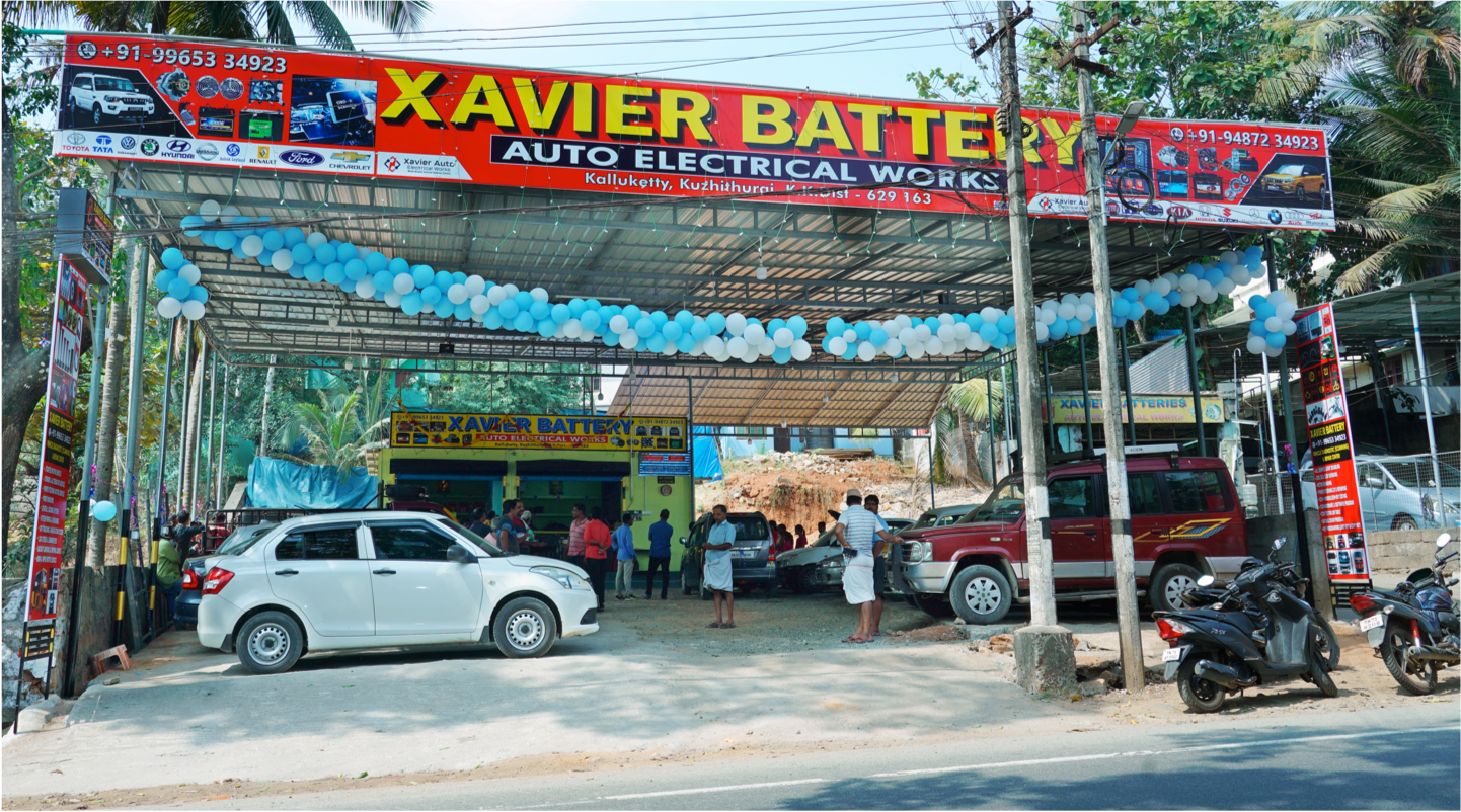 Xavier Battery & Auto Electrical Works, Kallukatti, Kaliyakkavilai — main branch