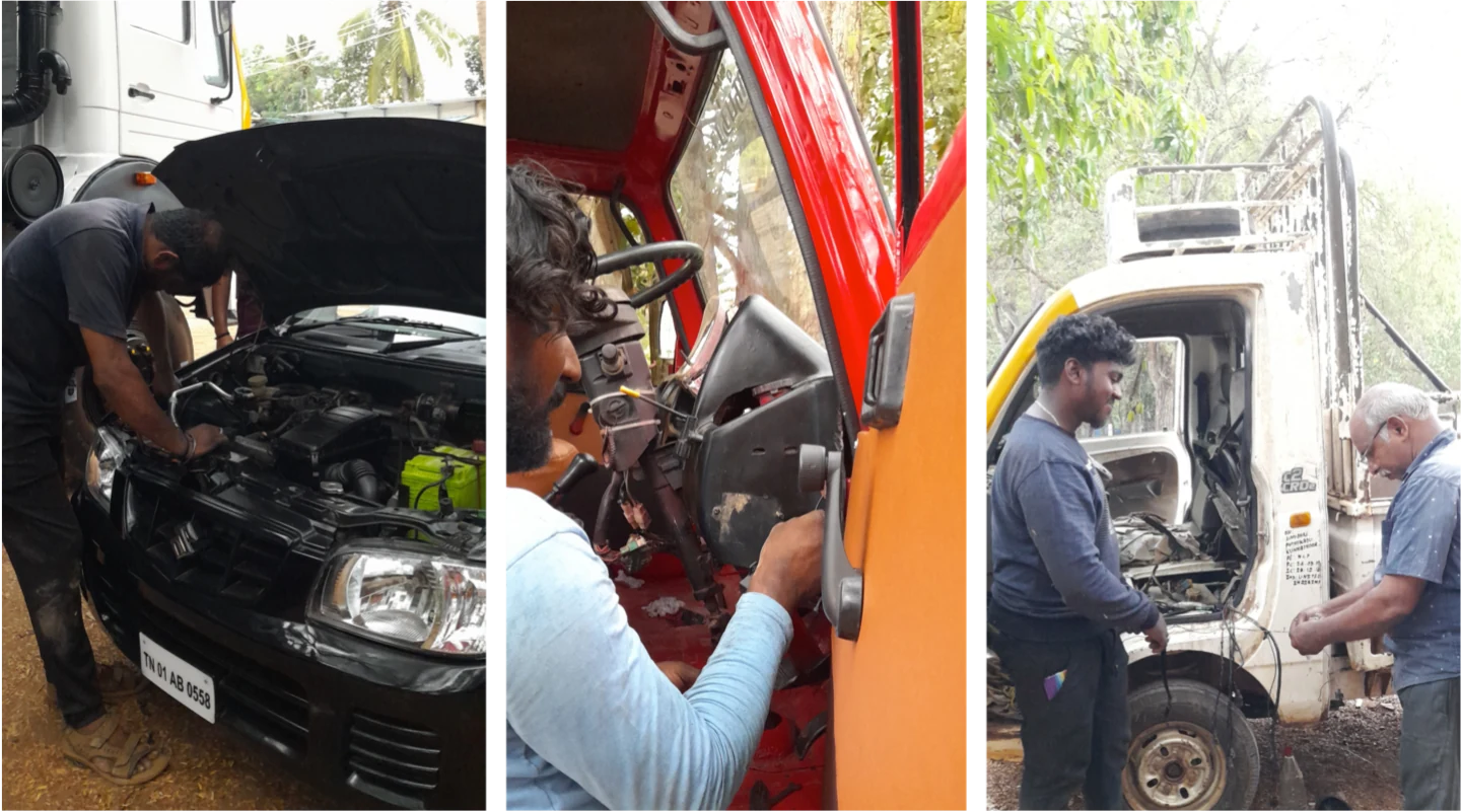 Xavier Battery & Auto Electrical Works, Pudukadai — sister concern